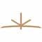 Ekena Millwork Alberta Smooth Timber Gable Bracket, Western Red Cedar, 96"W x 36"H x 3 1/2"D x 3 1/2"F, 9/12 Pitch GBW096X36X0404ALB00SWR - alternate 1